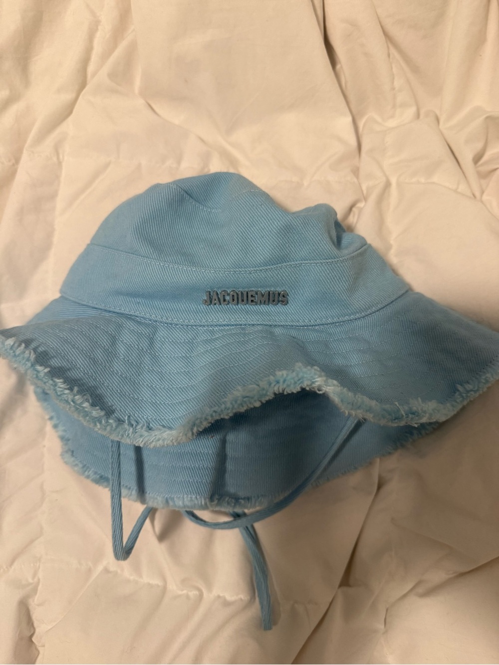 Jacquemus Light Blue Bucket Hat